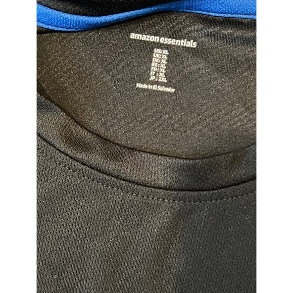 Bundle of 5 Amazon Essentials Black T-Shirt Mens XL - Picture 2 of 5